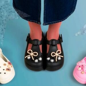 Crocs Classic Mary Jane Clog Black Women's 8